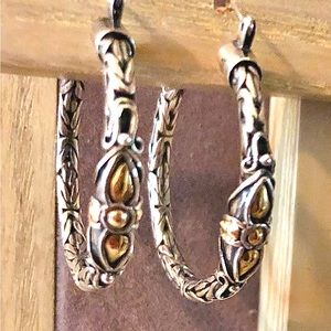 Artisan Crafted Hoop Earrings